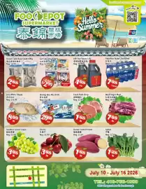 Food Depot Supermarket flyer week 28 Page 1