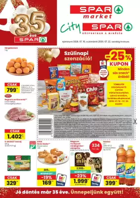 Spar Market akciós újság