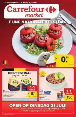 Carrefour Market folder (geldig t/m 21-07)