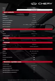 Catálogo Chery Motors Página 2
