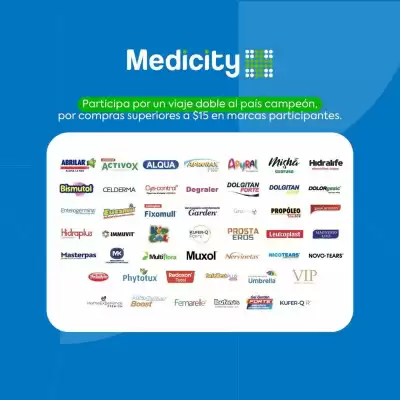 Farmacias Medicity (válido hasta 2-08)