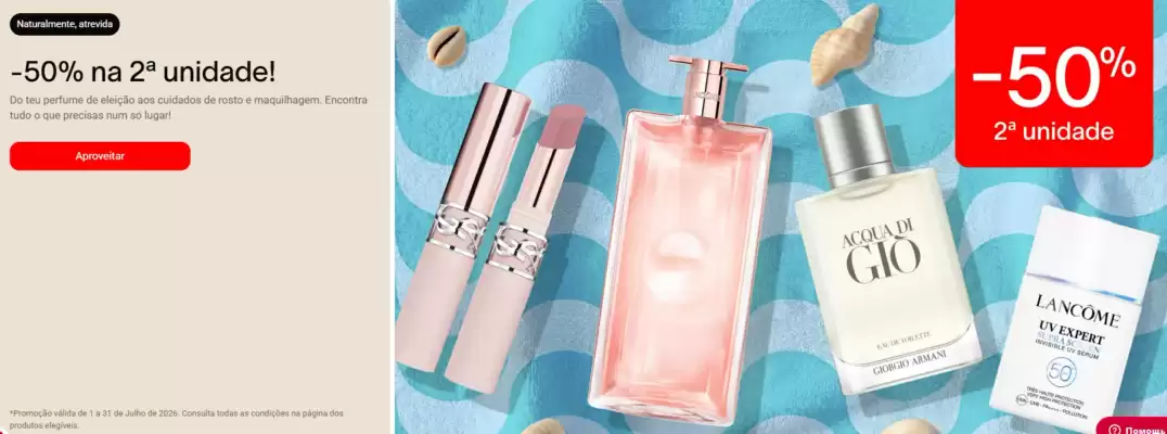 Folheto Perfumaria Barreiros Faria (válido até 31-07)