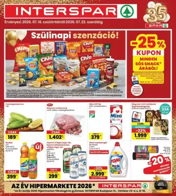 Interspar (érvényes eddig: 22-07)