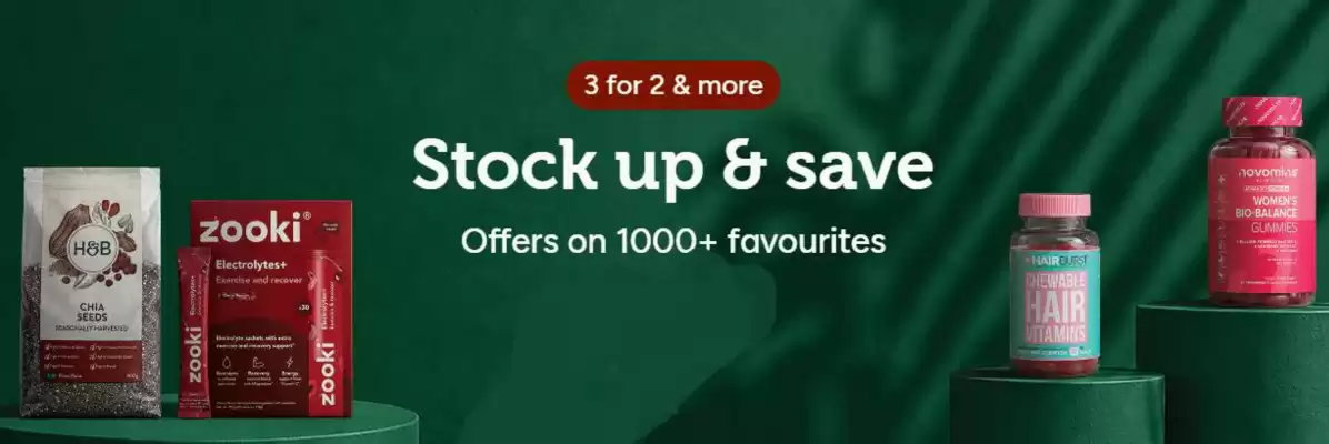 Holland & Barrett (valid until 20-07)
