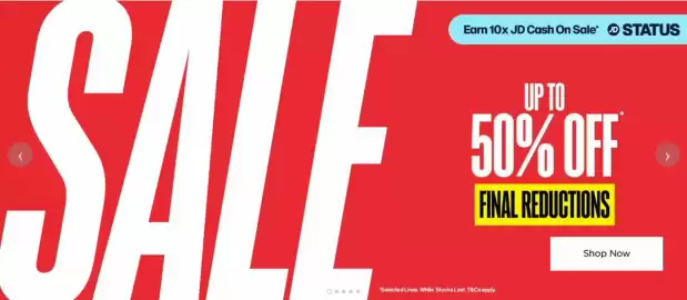 JD Sports catalogue Page 1
