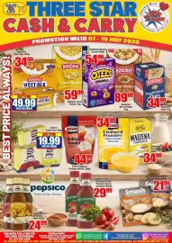 Three Star Cash and Carry catalogue Page 1