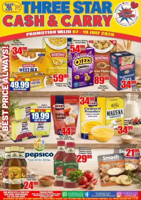 Three Star Cash and Carry (valid until 19-07)
