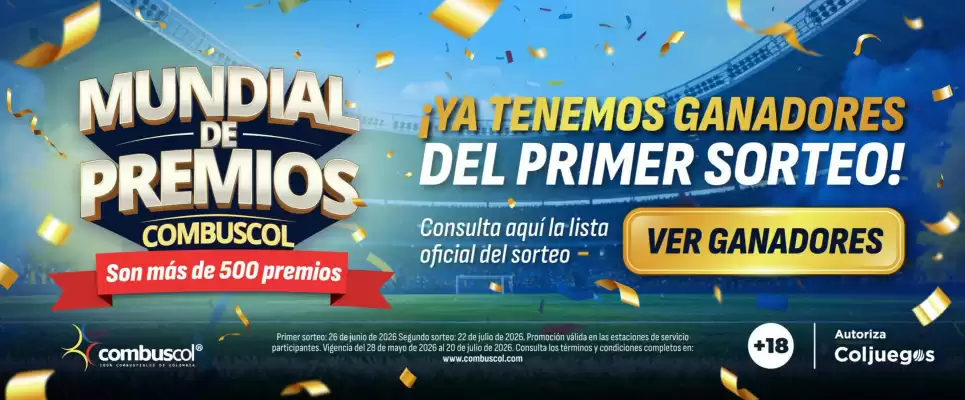 Combuscol (válido hasta 24-07)