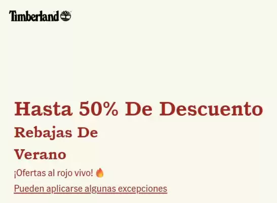 Timberland (válido hasta 2-09)