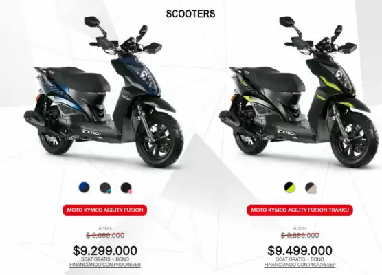 Kymco (válido hasta 2-08)