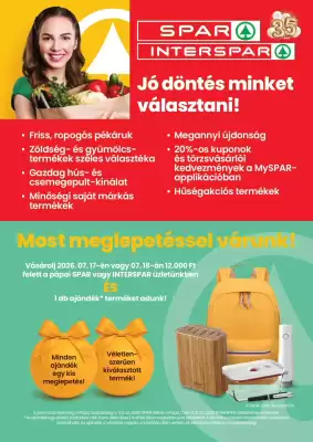 Spar akciós újság (érvényes eddig: 22-07)