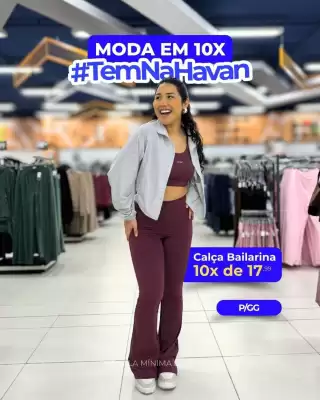 Lojas Havan (válido até 20-07)