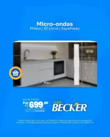 Folheto Lojas Becker Página 1