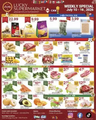 Lucky Supermarket flyer (valid until 17-07)