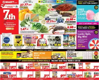 H-Mart flyer week 28 Page 1