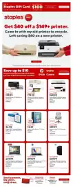 Staples flyer week 28 Page 1