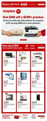 Staples (valid until 17-07)