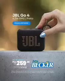 Folheto Lojas Becker Página 1
