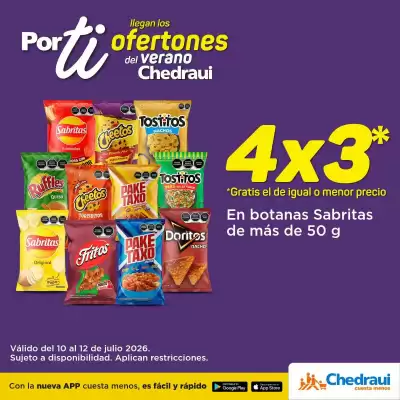 Chedraui (válido hasta 12-07)