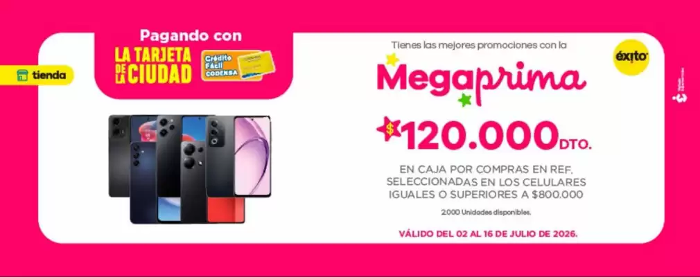 Crédito Fácil Codensa (válido hasta 18-07)