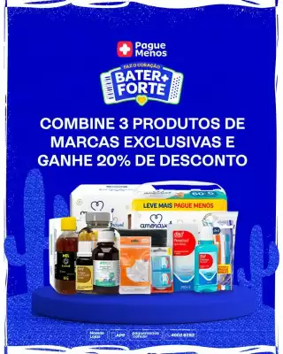 Farmácias Pague Menos (válido até 15-07)