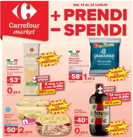 Volantino Carrefour Market Pagina 1