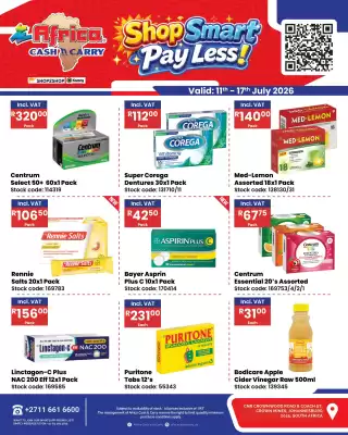 Africa Cash and Carry (valid until 17-07)