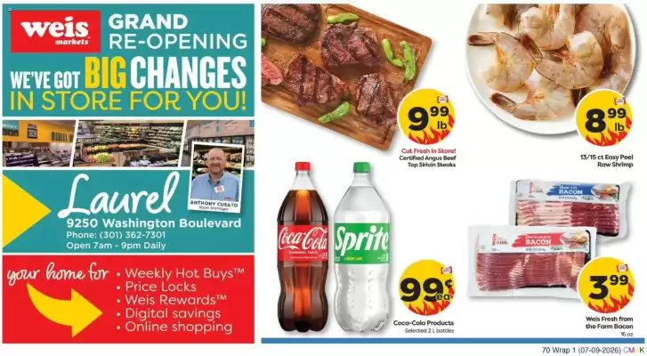 Weis Markets weekly ad