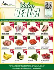 Atiya's Fresh Farm flyer week 28 Page 1