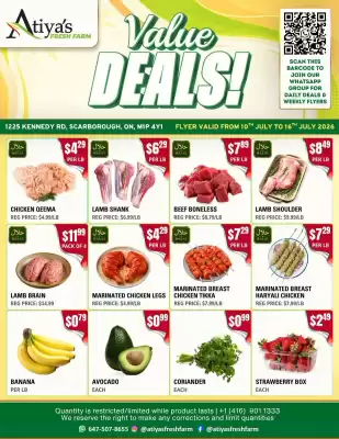 Atiya's Fresh Farm (valid until 16-07)