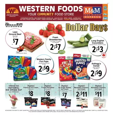Western Foods flyer (valid until 16-07)