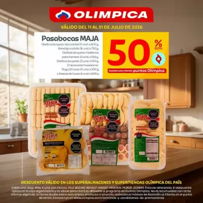 Olímpica (válido hasta 31-07)