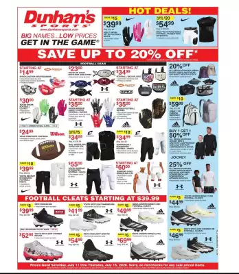 Dunham's Sports (valid until 16-07)