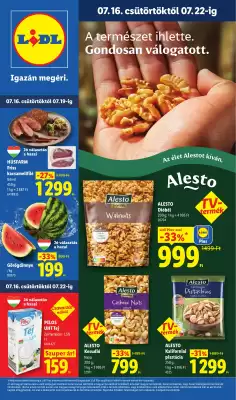Lidl akciós újság