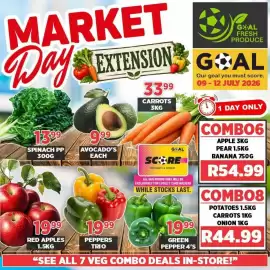 Goal Supermarket catalogue Page 1