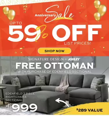 Slumberland Furniture (valid until 23-07)