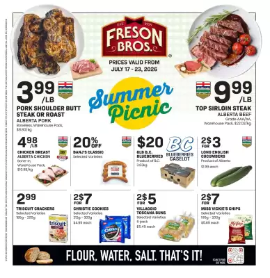 Freson Bros flyer (valid until 23-07)