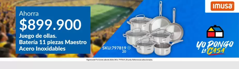 Catálogo Homecenter semana 28 Página 1