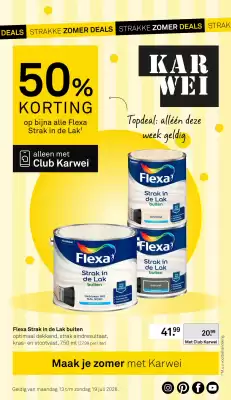 Karwei (geldig t/m 19-07)