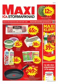 ICA Maxi reklamblad vecka 29 Sida 1