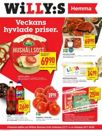 Willys Hemma reklamblad vecka 29 Sida 1