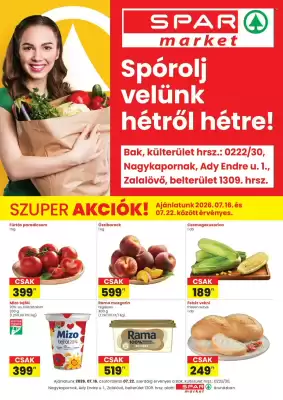 Spar Market (érvényes eddig: 22-07)
