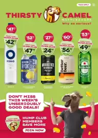 Thirsty Camel catalogue week 29 Page 1