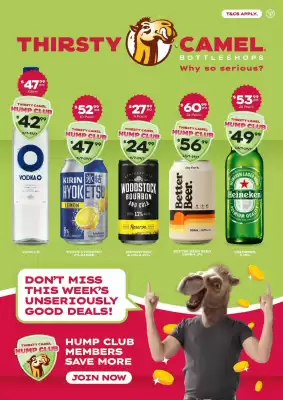 Thirsty Camel catalogue