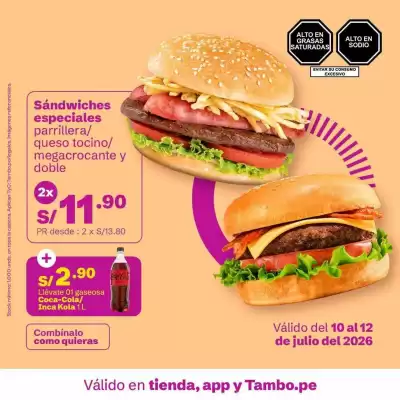 Tambo (válido hasta 12-07)