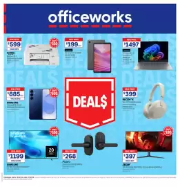 Officeworks catalogue Page 1