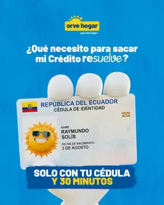 Orve Hogar (válido hasta 3-08)