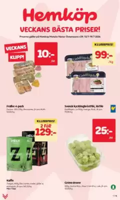 Hemköp reklamblad (giltig till och med 19-07)
