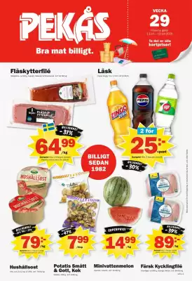 Pekås reklamblad