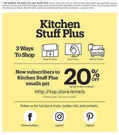 Kitchen Stuff Plus flyer week 29 Page 8